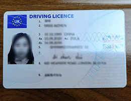 UK drivers license