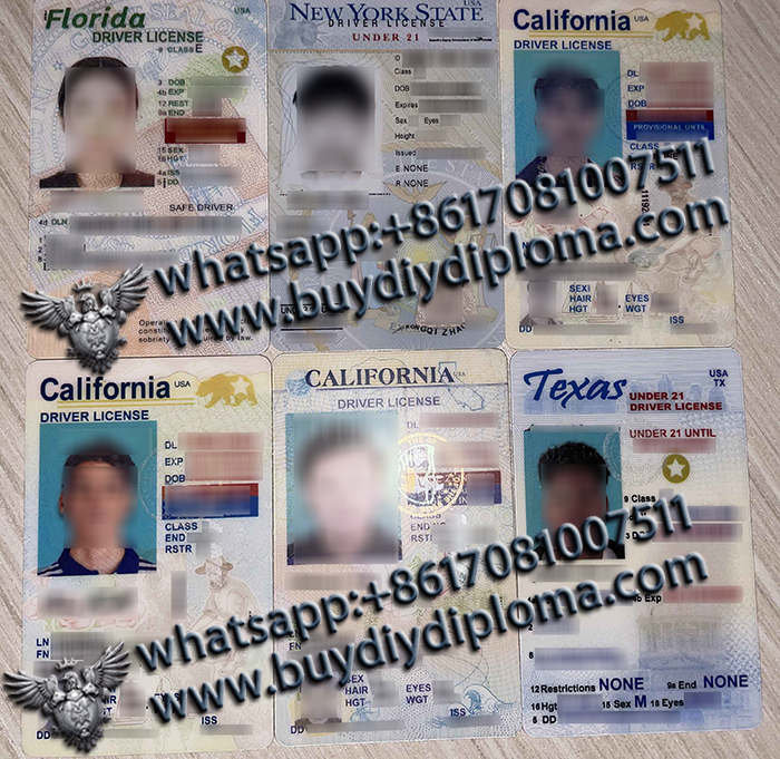 USA Vertical driver's license