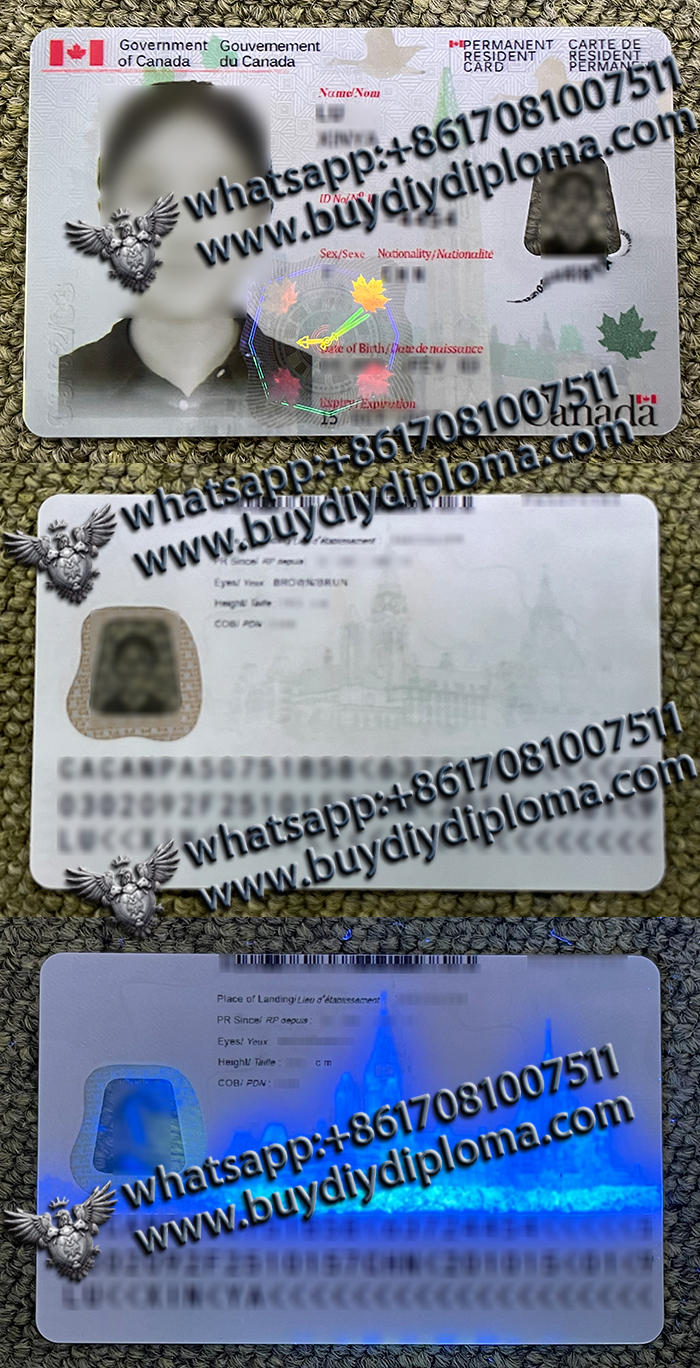 Canada permanent resident card