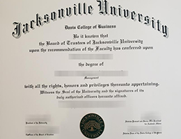 Jacksonville University degree