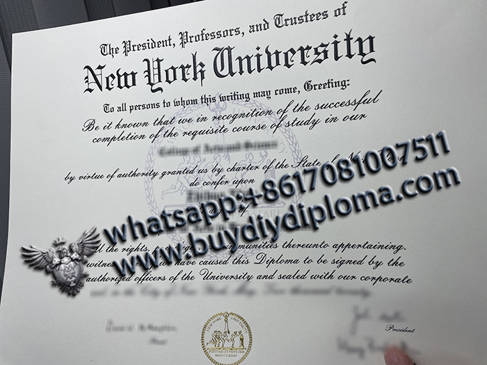 New York University degree