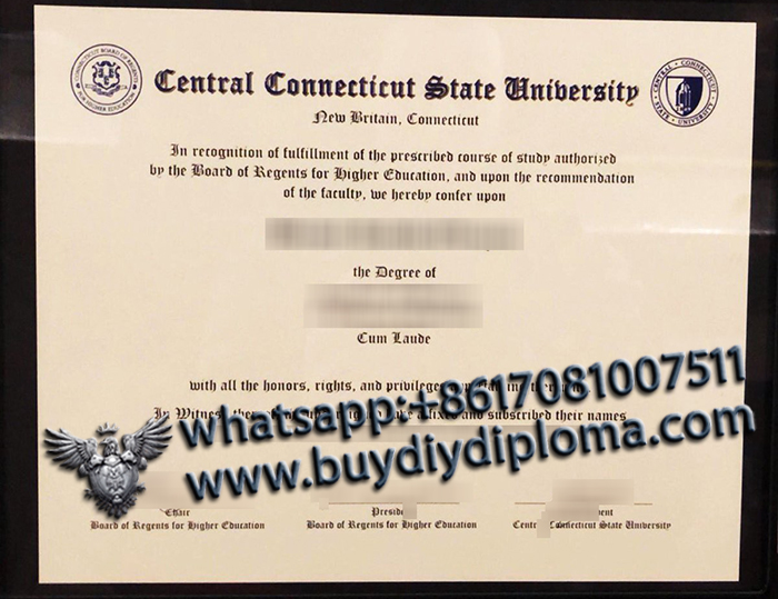 Central Connecticut State University degree