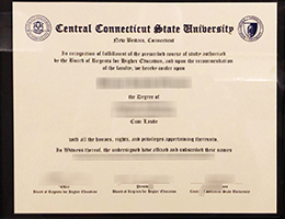 Central Connecticut State University degree