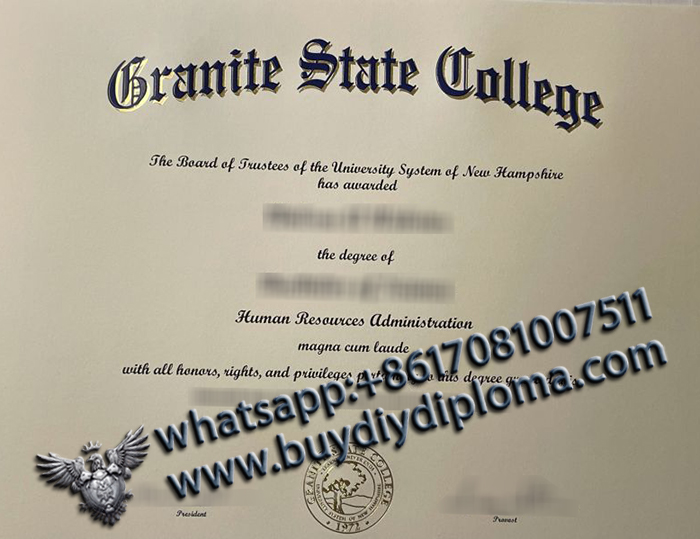 Granite State College degree