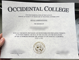 Occidental College degree