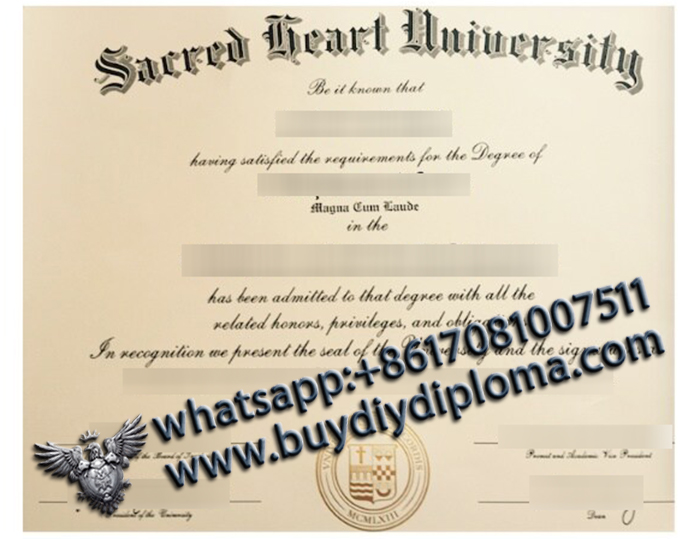 Sacred Heart University degree Sacred Heart University degree