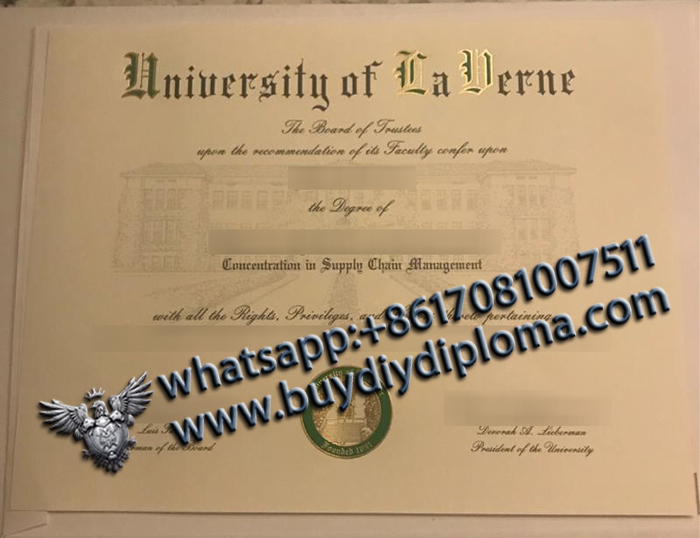 University of La Verne degree