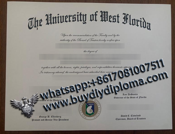 University of West Florida degree (UWF)