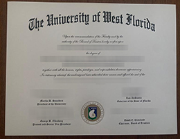 University of West Florida degree (UWF)