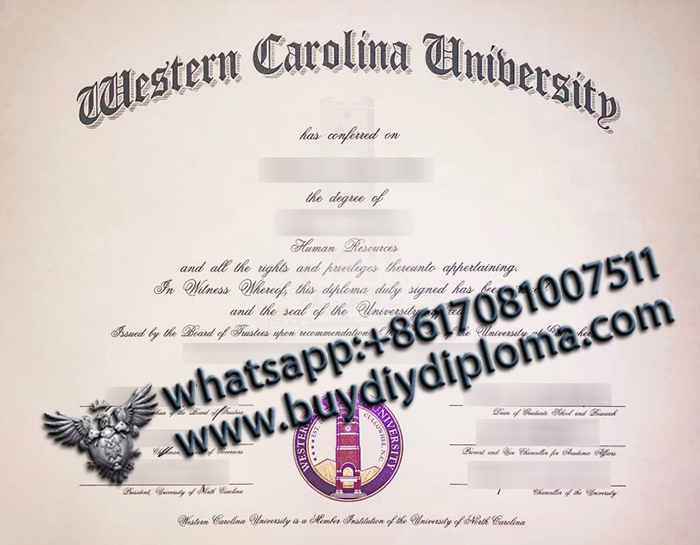 Western Carolina University degree Western Carolina University degree
