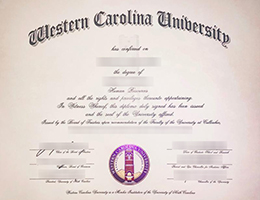 Western Carolina University degree