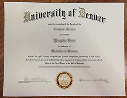 University of Denver degree