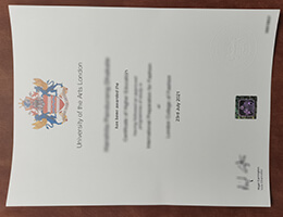 UAL Diploma, fake University of the Arts London degree