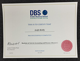 Dublin Business School diploma