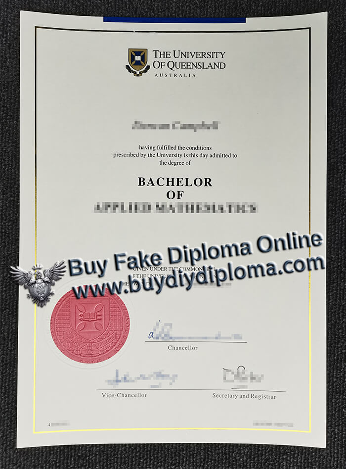 University of Queensland Bachelor Degree