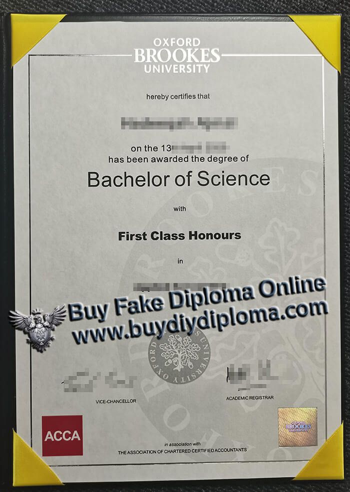 Oxford Brookes University diploma