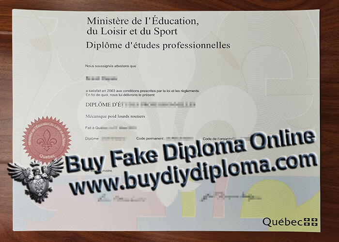 Diplôme d'études professionnelles