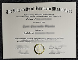 University Of Southern Mississippi Diploma