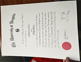 University of Virginia diploma
