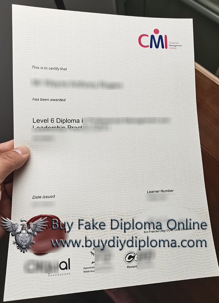 CMI Level 6 Diploma