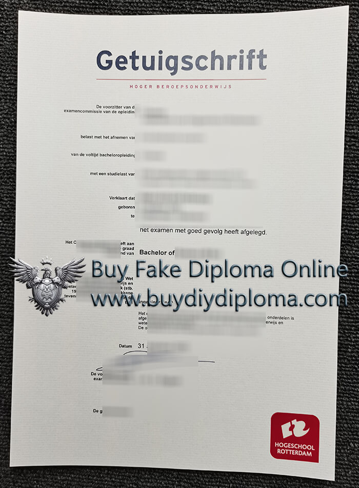 Hogeschool Rotterdam diploma 