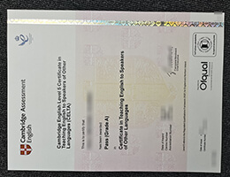 Buy a fake CELTA certificate online