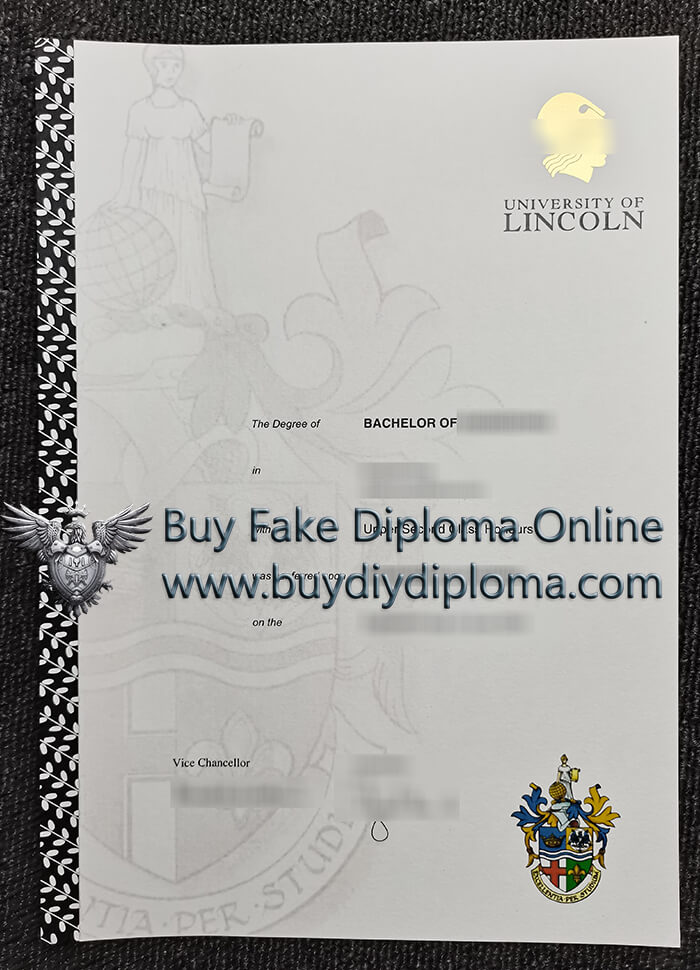 University of Lincoln diploma 