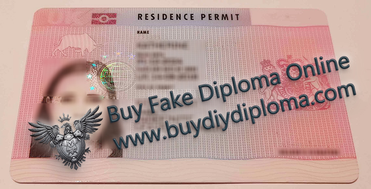 Fake UK Residence Card