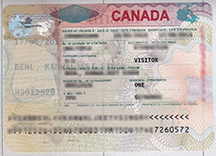 Buy fake Canda VISA