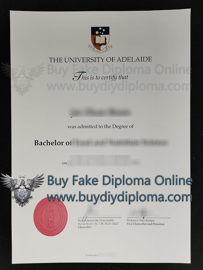 University of Adelaide Diploma, University of Adelaide degree