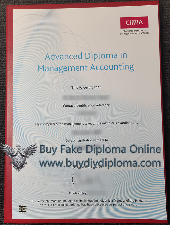 CIMA Advaned diploma in Management Accounting