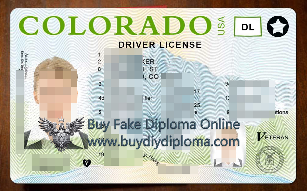 Colorado driver's license