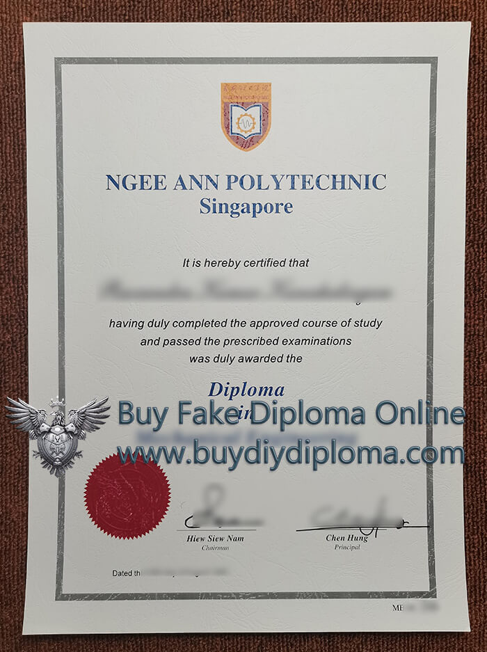 Ngee Ann Polytechnic diploma 