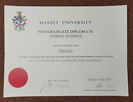 Massey University Postgraduate diploma