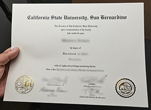 CSUSB diploma