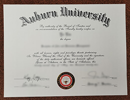 Auburn University diploma