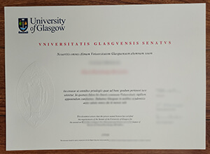 University of Glasgow degree