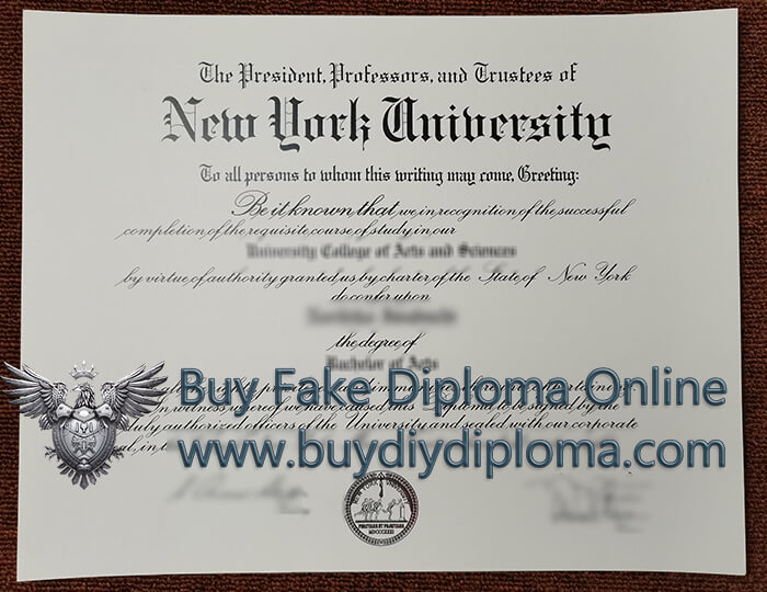 NYU diploma NYU diploma