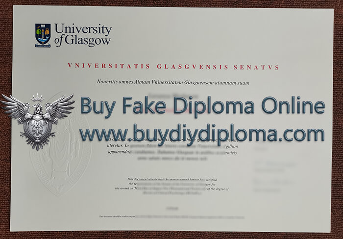 University of Glasgow degree