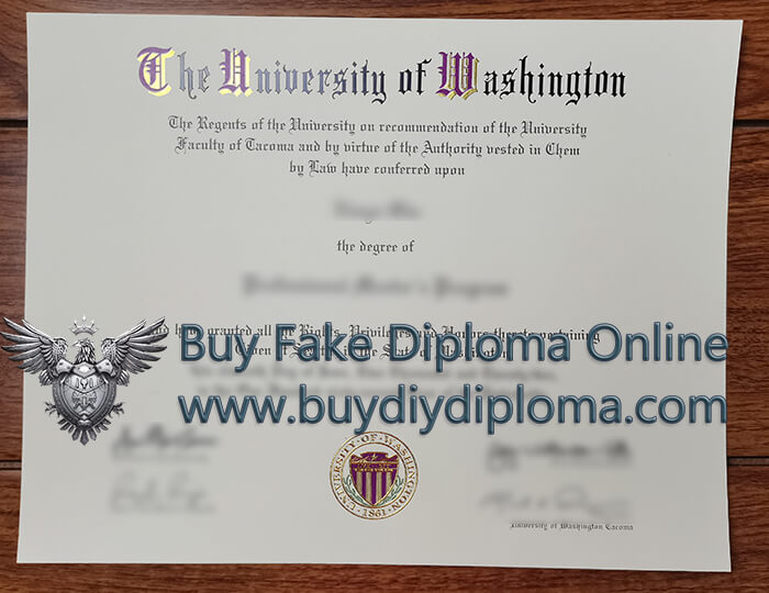 UW fake diploma