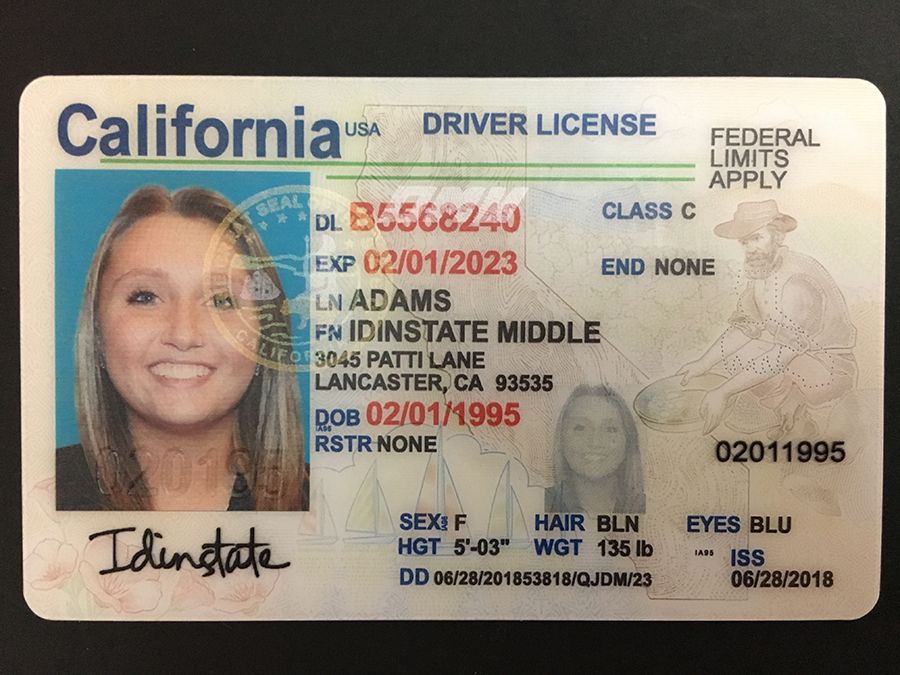 CA Fake ID