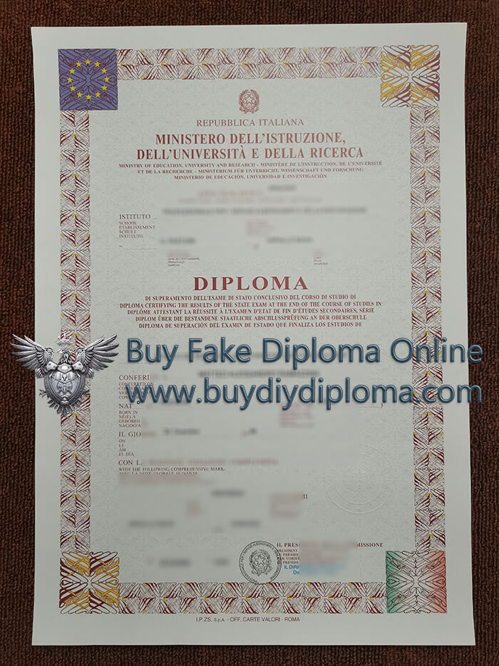 Ministero dell'Istruzione diploma