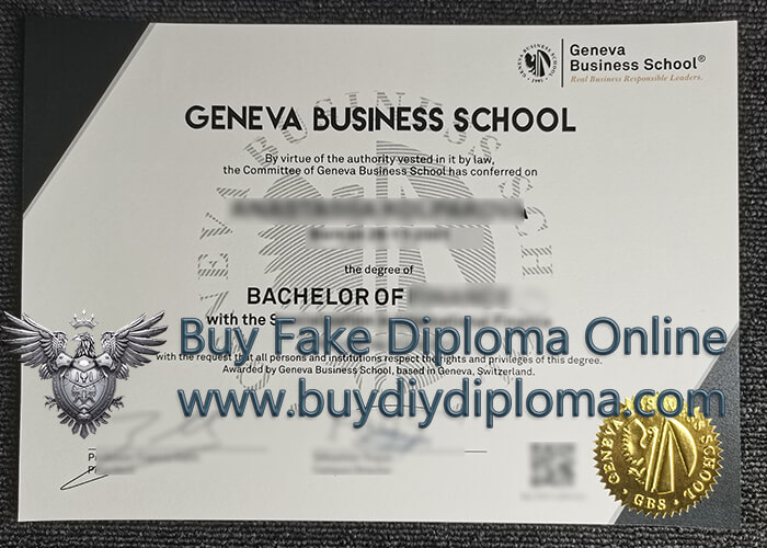 Geneva Business School diploma