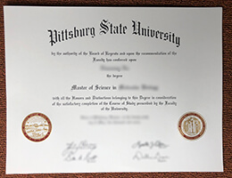 PSU diploma certificate