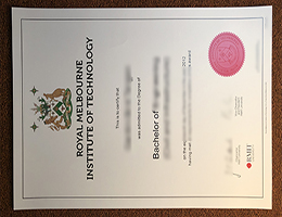RMIT degree certificate