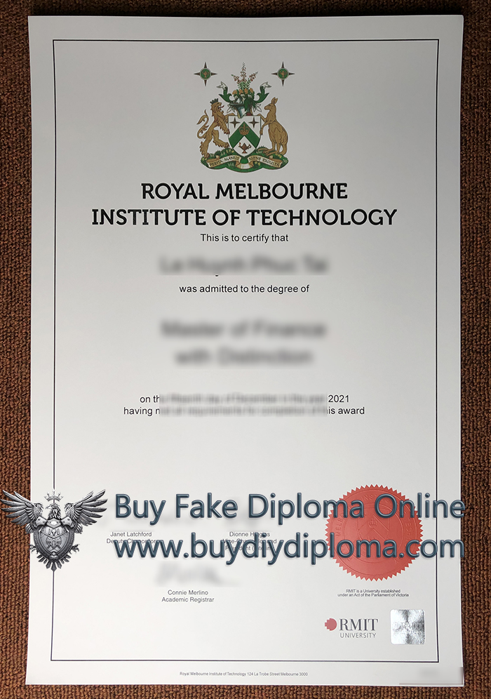 RMIT degree of 2021 version RMIT degree of 2021 version