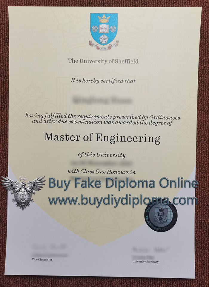 Sheffield University Master of Engineering degree