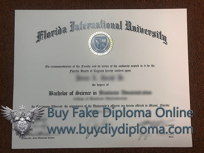 Florida International University (FIU) diploma