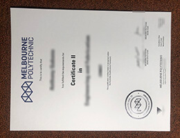 Melbourne Polytechnic certificate