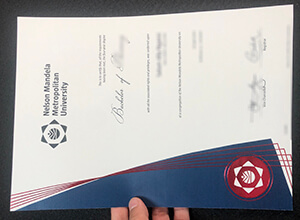 Nelson Mandela Metropolitan University diploma certificate